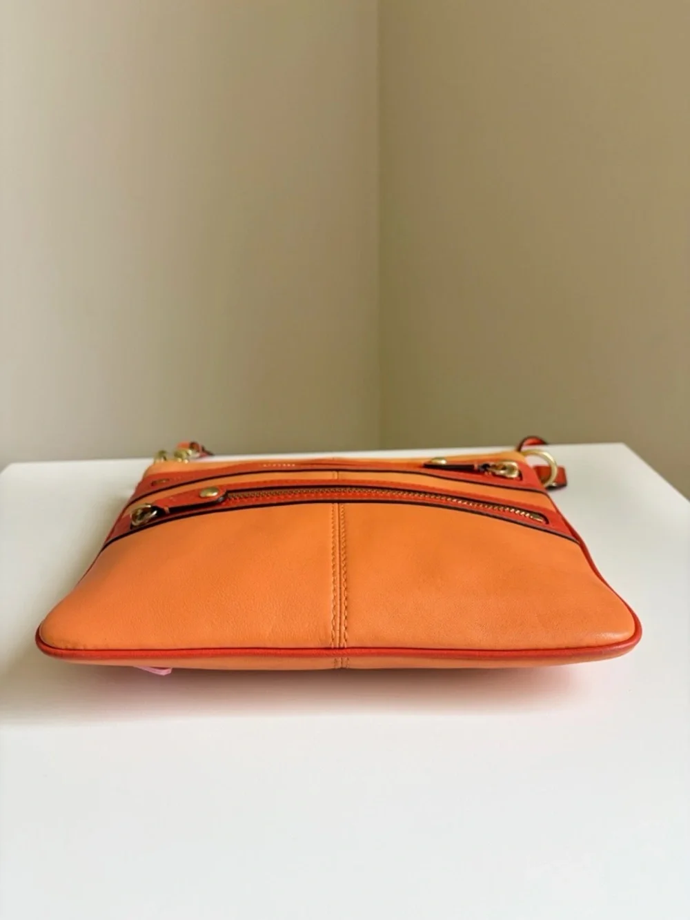 Coach Bonnie Double Zip Pocket Swing Crossbody Bag